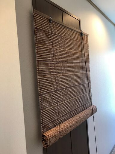 【竹製ブラインド】カーテン スクリーン 和室 和モダン アジアンリゾート風 西海岸風