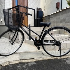 自転車　シティサイクル　27インチ