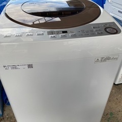 【美品】?全自動洗濯機?シャープ