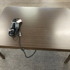 【中古品】カインズ 人感センサー付きゆったりテーブルこたつ