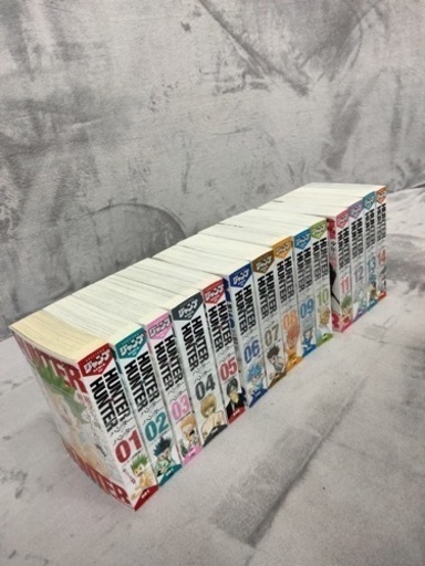ハンターハンター　HUTER ジャンプリミックス1〜14巻　全巻セット　冨樫義博　コンビニコミック