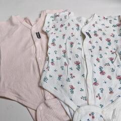 新生児用ロンパース　2枚セットの画像