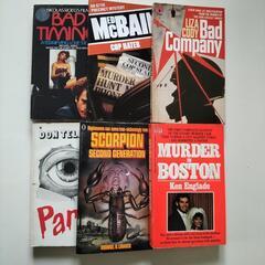 洋書　ペーパーバック　サスペンス、ミステリ―関連　6冊