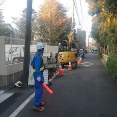 工事現場での交通誘導警備スタッフ【経験者大募集】の画像