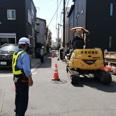 工事現場での交通誘導警備スタッフ【経験者大募集】の画像