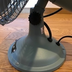 【スリーアップ】レトロ扇風機 ノスタルジック 西海岸風 昭和 おしゃれなカフェ風 美品の画像