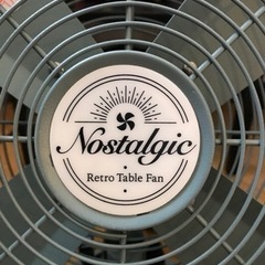 【スリーアップ】レトロ扇風機 ノスタルジック 西海岸風 昭和 おしゃれなカフェ風 美品の画像