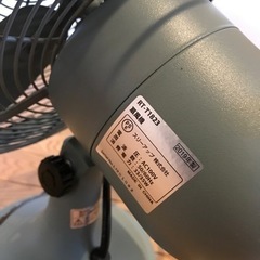 【スリーアップ】レトロ扇風機 ノスタルジック 西海岸風 昭和 おしゃれなカフェ風 美品の画像