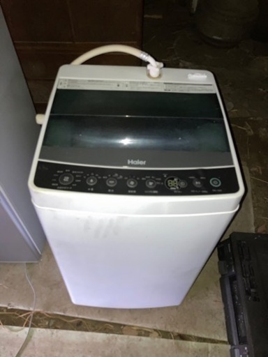 Haier 4.5kg 全自動洗濯機 JW-C45A 2018年製 ブラック