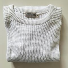 メンズコットンニット　CRECENTMAX（M)　　の画像