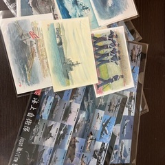 海上自衛隊　ファイルとポストカード　無料