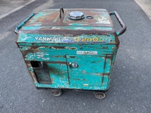 ★ヤンマー発電機 セル付き