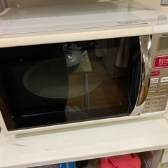 シャープ製オーブンレンジ差し上げます