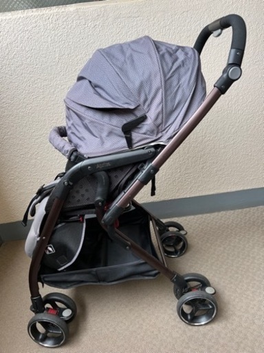 (お値下げ)アップリカ　オプティアプレミアム　ピューター　A型　B型　ベビーカー