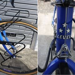 LEVEL(マツダ自転車工場)グラベルロード　バイクパッキングに使用　キャンプツーリングに！の画像