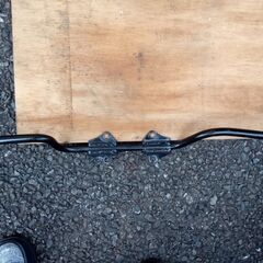 プレスカブ ステップ【曲がり有り】※キャブ車 スーパーカブの画像