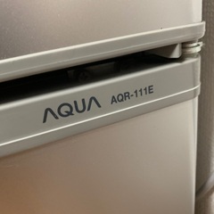 【無料】AQUA冷蔵庫109Lの画像