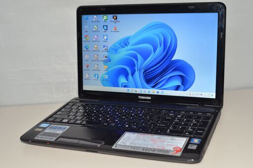 最新Windows11+office 爆速新品SSD256GB 東芝Dynabook T451/46DB 高性能 第二世代i5/4GB/無線/15.6インチ/USB3.0/HDMI/DVDRW/便利なソフト