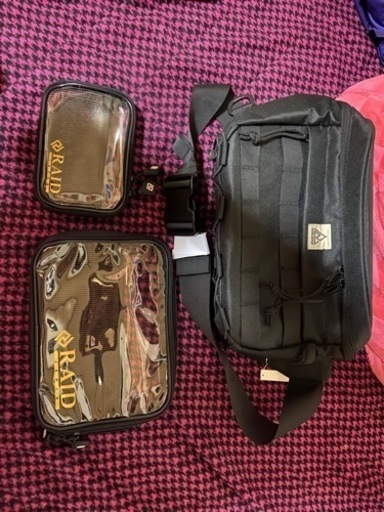 レイドジャパン　タクティカルバッグ&クイックポーチセット