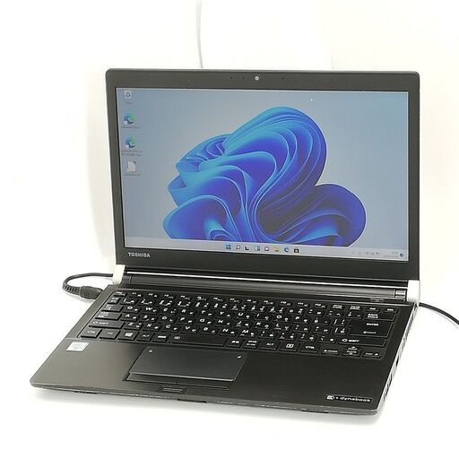 保証付 高速SSD 13.3型 ノートパソコン 東芝 R73/B 中古美品 第6世代 Core i5 8GB 無線 Wi-Fi Bluetooth カメラ Windows11 Office