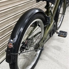 【商談中】JBK-001 美品 HARLEY-DAVIDSON 子供用自転車 マウンテンバイク 20インチ 鍵付きの画像