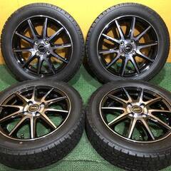No.26　グッドイヤー　アイスナビ7　スタッドレスタイヤ　15インチ　165/60R15　アルミ付き　4本