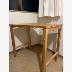 無印折り畳み 机