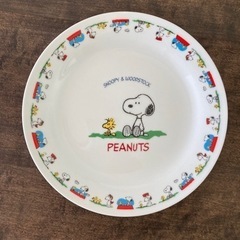 スヌーピー  プレート　お皿　19.2cmの画像