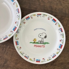 スヌーピー  プレート　お皿　19.2cmの画像