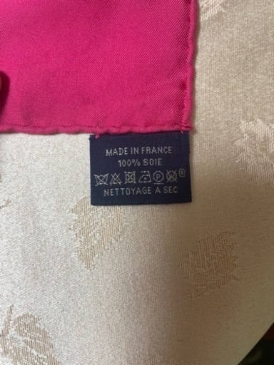 エルメス　タグありスカーフ　未使用