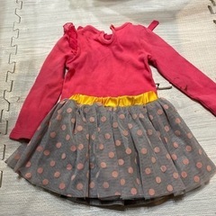 2点セット！cotton babyなど　95cm 女の子　韓国子供服の画像