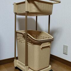 ランドリーバスケット　ランドリーワゴン　洗濯かご