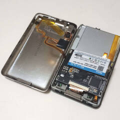 奈良より ipod修理 video classic バッテリー交換 SSD化等の画像