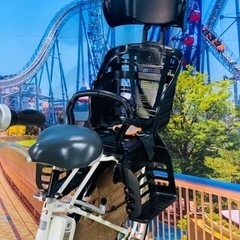 Ⅱ 4381 長生きバッテリー4.3A 26インチ　子供乗せ電動自転車　3人乗りの画像