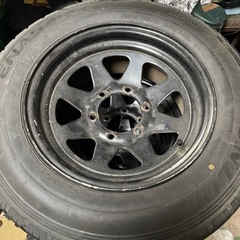 6穴鉄ホイールの画像