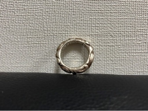 クロムハーツ/CHROME HEARTS SCRL BAND スクロール バンド リング 61F22 サイズ ユニセックス シルバー
