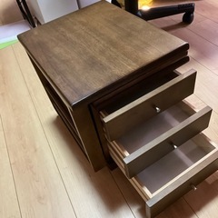 中古　折りたたみ文机の画像