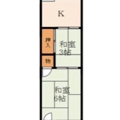尼崎市2DK・1階⭐️敷礼0️⃣家賃1ヶ月無料⭐️ペット可…