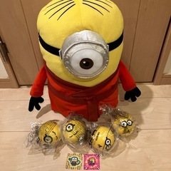 スチュアート　ミニオンズ　フィーバー　ギガジャンボガウンぬいぐる...