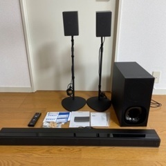 SONYサウンドバー HT-Z9FとリアスピーカーSA-Z9Rのセット