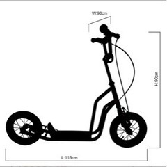 キックボード　12インチの画像