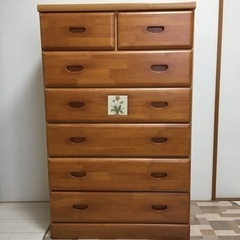 花柄 タンス、衣類収納(収納家具)の中古が安い！激安で譲ります