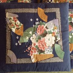 ☆座布団 和室 花柄 和座布団 5枚セットの画像