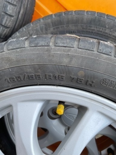 ダイハツのホイール　165/55r15