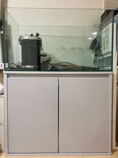 ⭐️福岡近郊配送します⭐️90cm水槽 水槽台 外部式フィルター LED照明　