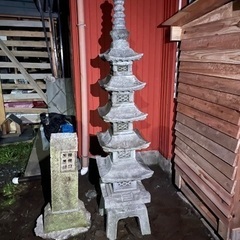 灯篭・五重塔セット