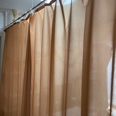 部屋仕切りカーテンの画像
