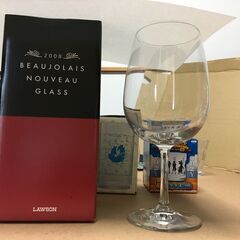 未使用品 ボジョレーヌヴォーグラス GLASS 高さ20㎝ ロー...