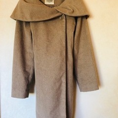 ふんわり襟コート