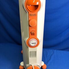 【動作保証あり】Delonghi デロンギ JR0812 ～10畳用 オイルヒーター オレンジ【管理KRK709】の画像